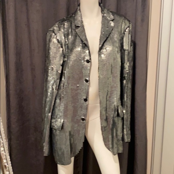 Jean Paul Gaultier Other - NWT GAULTIER SEQUIN JACKET SZ 54 REG R3